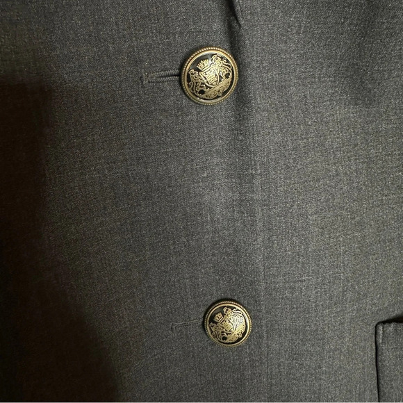 Sundays Best Artizia 2 button Gray Wool Blend‎ Scholar Blazer Size 8 Preppy - Picture 11 of 16
